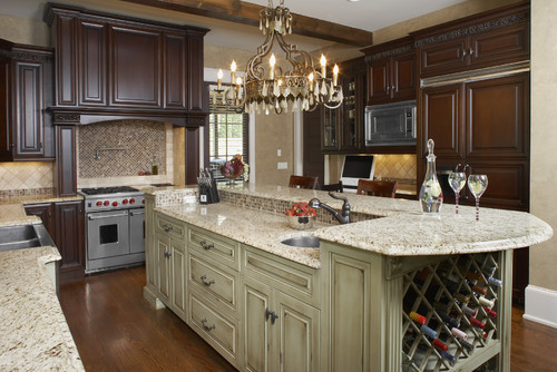 Giallo Ornamental Granite Countertops Honey Wood-Search-Wall Material Sign Classic Quarried